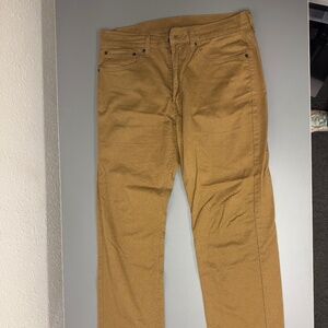 Levi 505 Khaki/Coyote Pants 34x32
